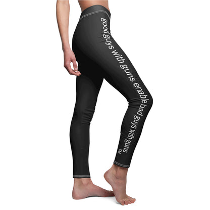 Women's Cut & Sew Casual Leggings (AOP)