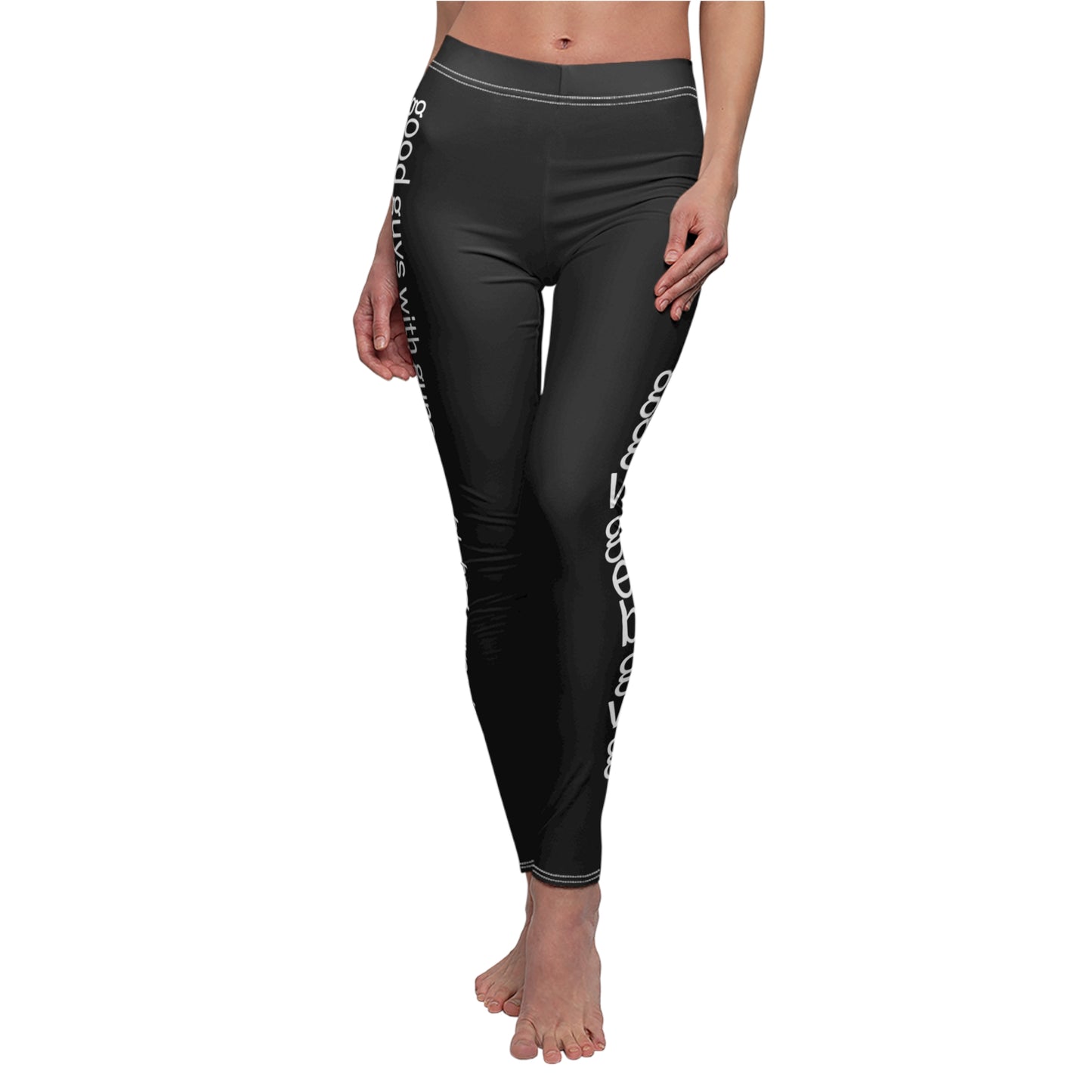 Women's Cut & Sew Casual Leggings (AOP)